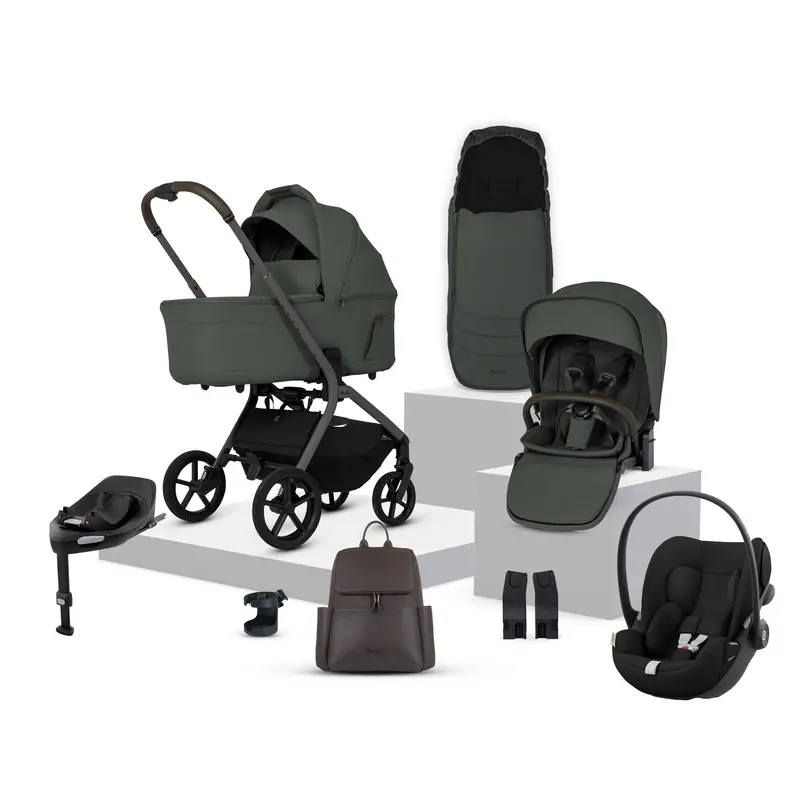 Silver Cross Breez Cybex Bundle In Pewter 1