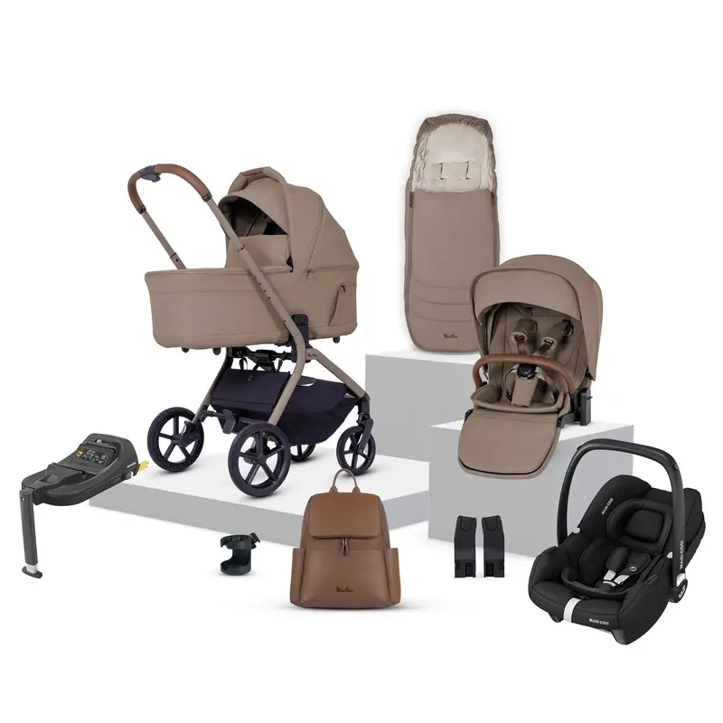 Silver Cross Breez Maxi-Cosi Bundle In Champagne 1