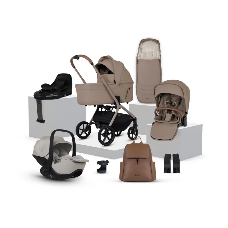 Silver Cross Breez Ultimate 360 Bundle In Champagne 1