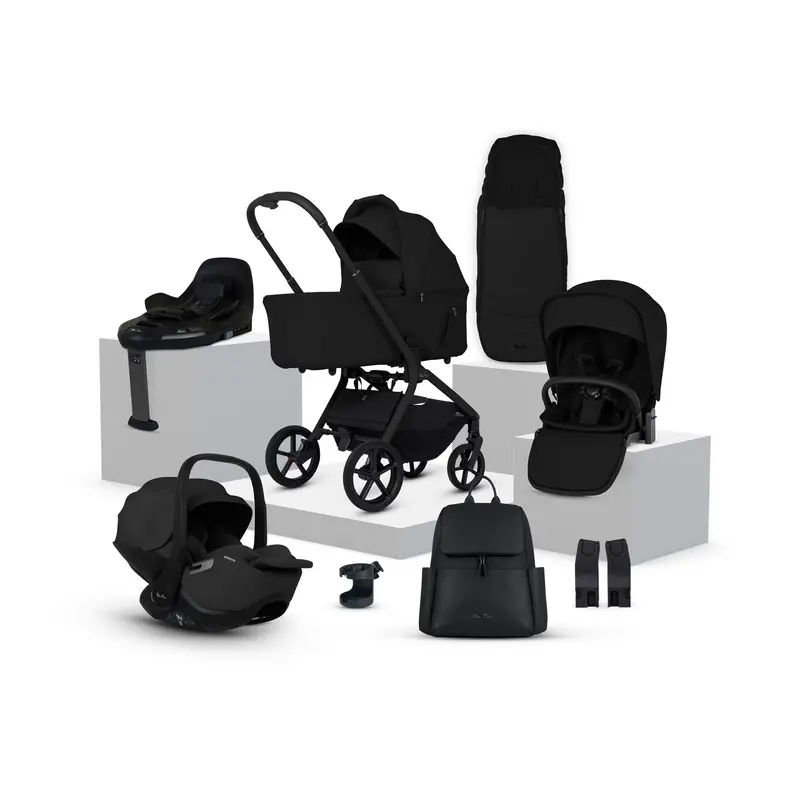Silver Cross Breez Ultimate 360 Bundle In Onyx 1