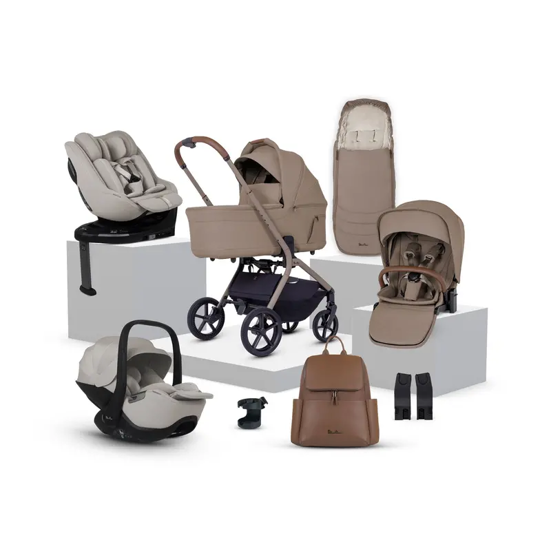 Silver Cross Breez Ultimate Family 360 Bundle In Champagne 1