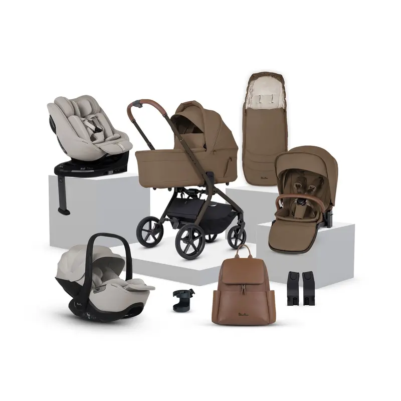 Silver Cross Breez Ultimate Family 360 Bundle In Maple 1