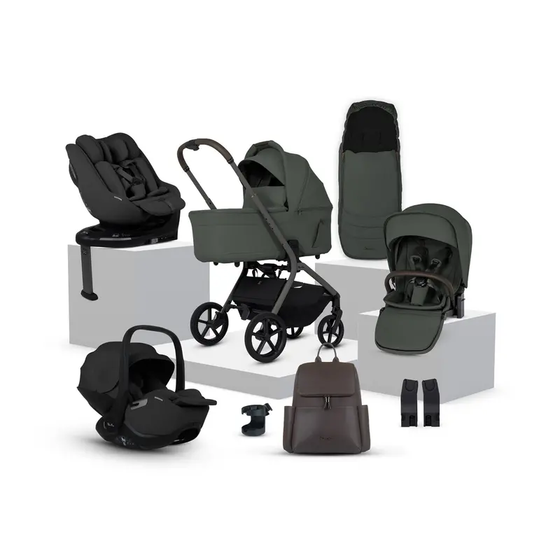 Silver Cross Breez Ultimate Family 360 Bundle In Pewter 1