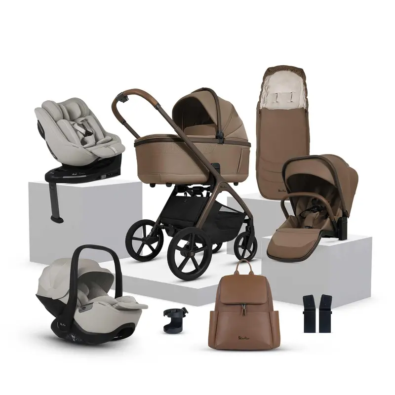 Silver Cross Cove Ultimate 360 Car Seat Family Bundle - Maple 1