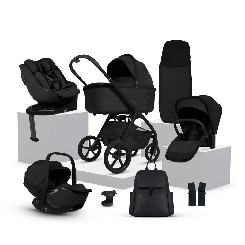 Silver Cross Cove Ultimate 360 Car Seat Family Bundle - Onyx 1