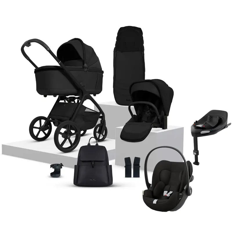 Silver Cross Cove Ultimate Cybex Travel System In Onyx 1