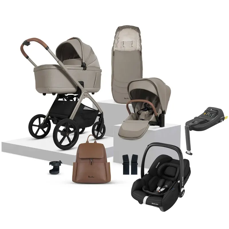 Silver Cross Cove Ultimate Maxi-Cosi Travel System In Champagne 1