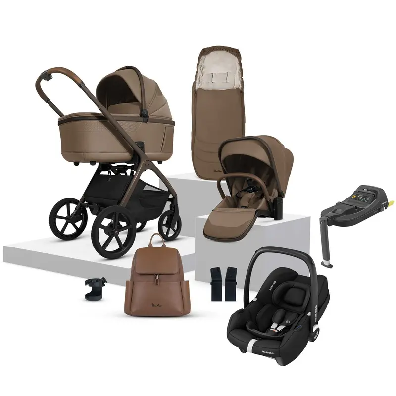 Silver Cross Cove Ultimate Maxi-Cosi Travel System In Maple 1