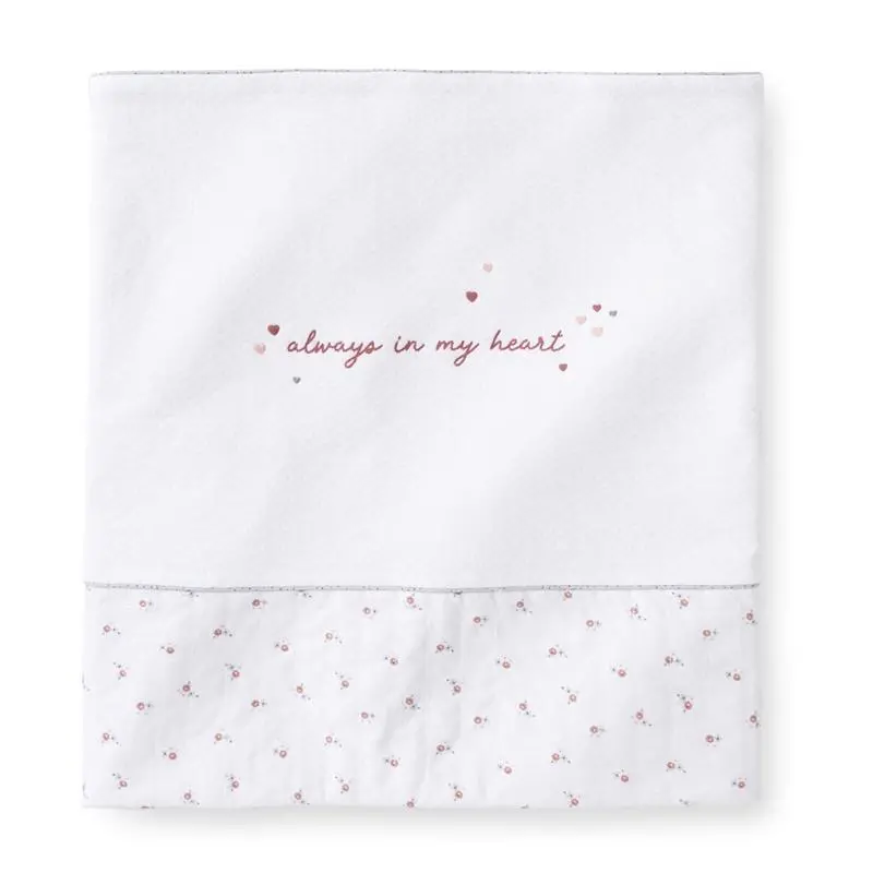 Silver Cross Floral Coverlet Follow Your Dreams 1