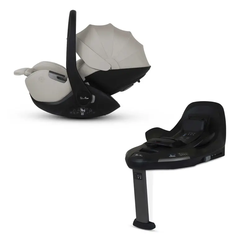 Silver Cross Glide Plus 360 Car Seat In Natural Beige 2