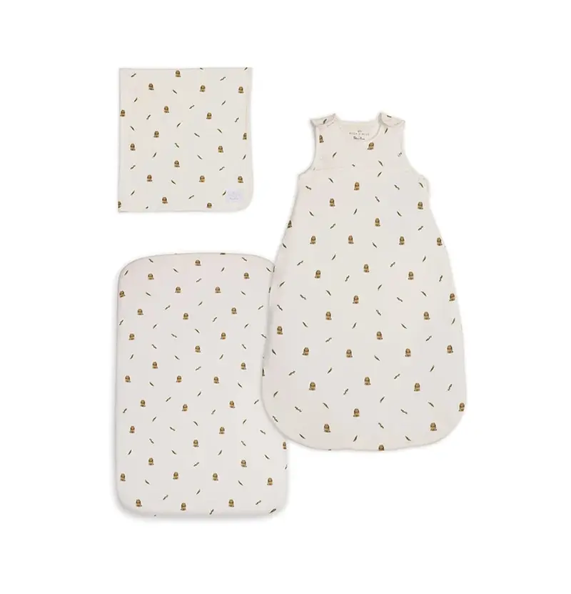 Silver Cross New Arrival Bedding Bundle - Bunny Print 1