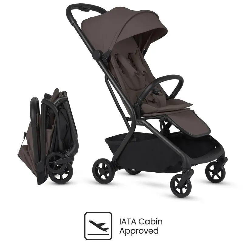 Silver Cross Nia Stroller With Carrycot In Chocolate 2