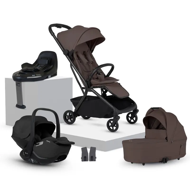 Silver Cross Nia Travel System In Chocolate 1
