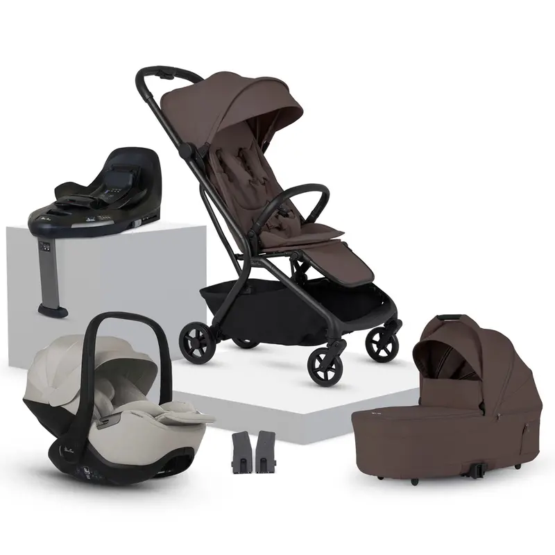 Silver Cross Nia Travel System In Chocolate 2