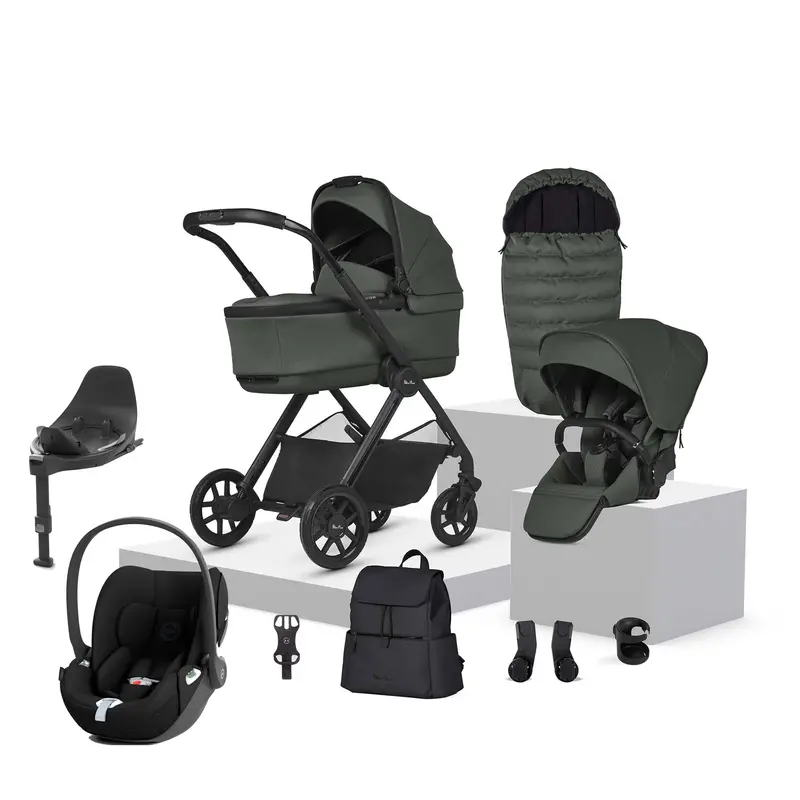 Silver Cross Reef 2 Cybex Travel System In Pewter 2