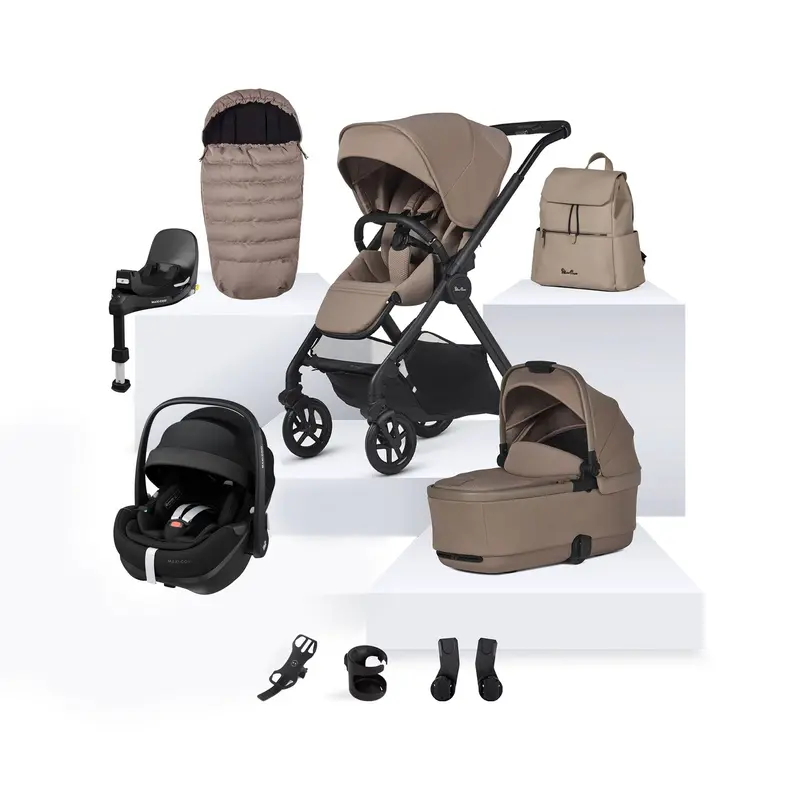 Silver Cross Reef 2 Maxi-Cosi Travel System In Mocha 2