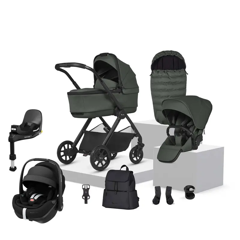 Silver Cross Reef 2 Maxi-Cosi Travel System In Pewter 2