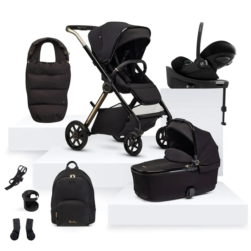 Silver Cross Reef 2 Special Edition Cybex Travel System In Espresso 1