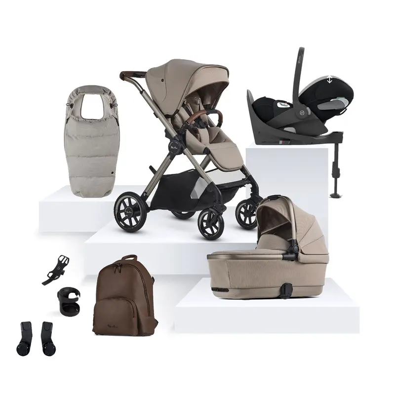 Silver Cross Reef 2 Special Edition Cybex Travel System In Frappe 1