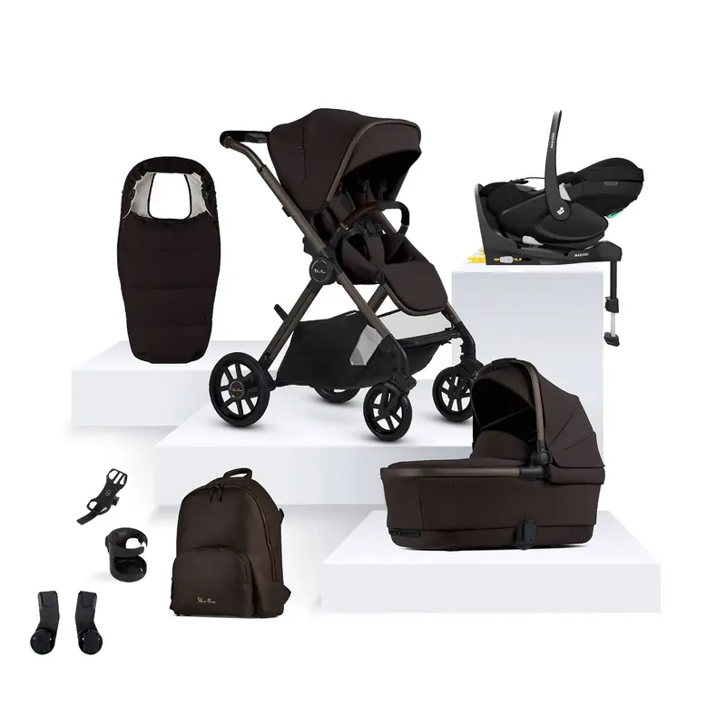 Silver Cross Reef 2 Special Edition Maxi-Cosi Travel System In Ganache 2