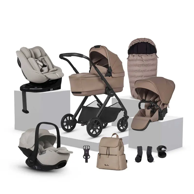 Silver Cross Reef 2 Ultimate Family 360 Bundle In Mocha 2