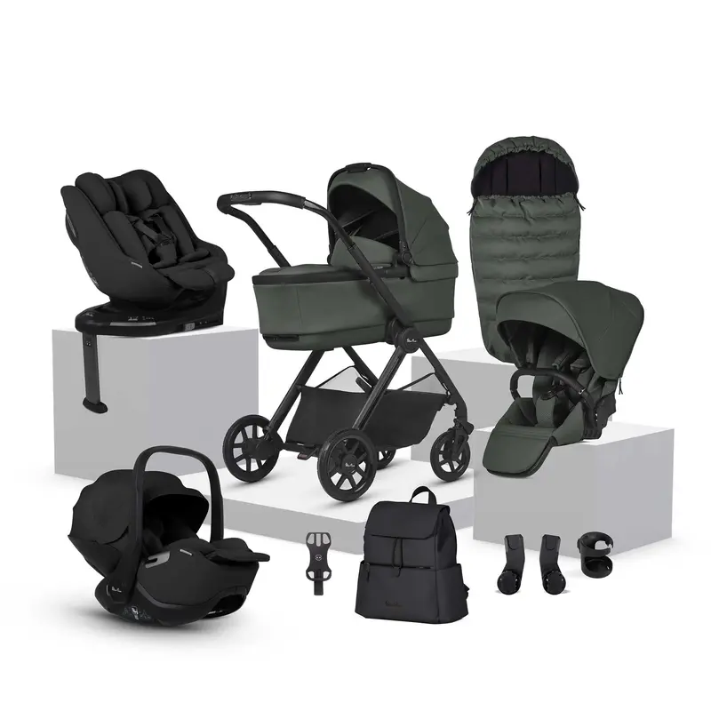 Silver Cross Reef 2 Ultimate Family 360 Bundle In Pewter 1