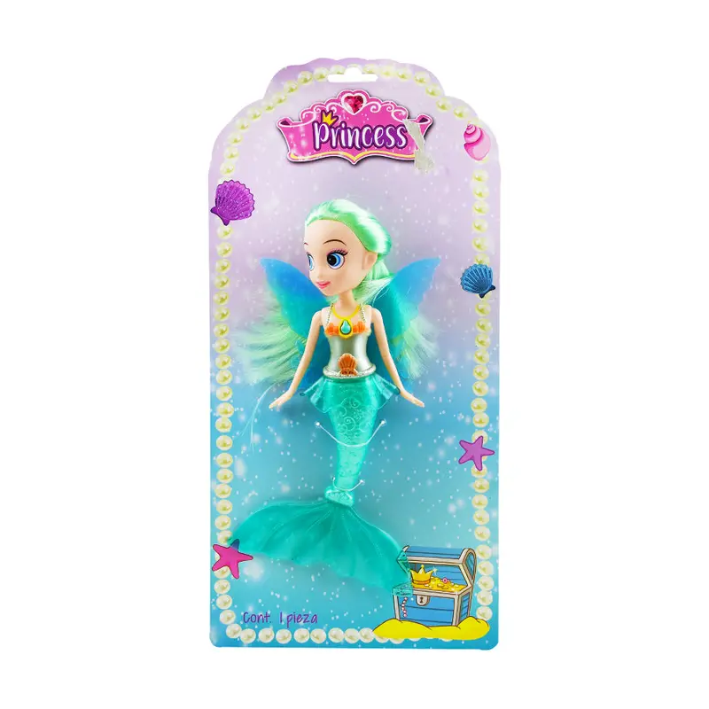 Sirenita Princess Color Verde 1