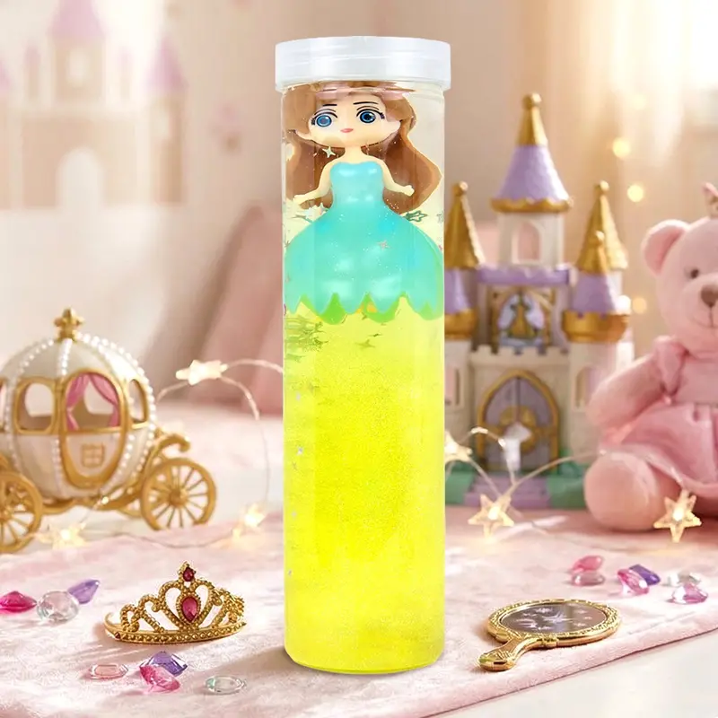 Slime Amarillo Con Muñeca, Color Verde, 350 Gr 1
