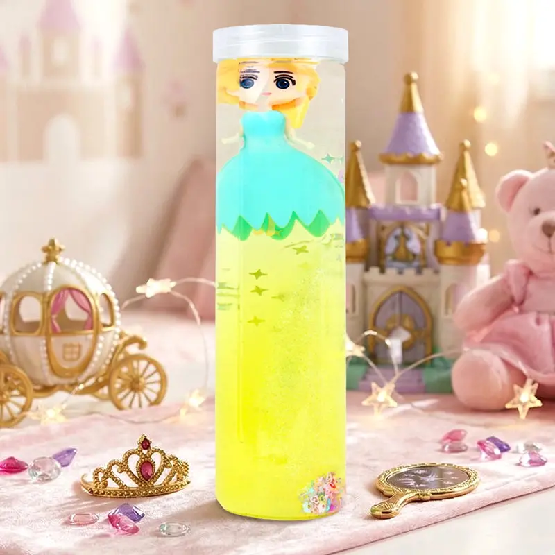 Slime Amarillo Con Muñeca, Color Verde, 350 Gr 1