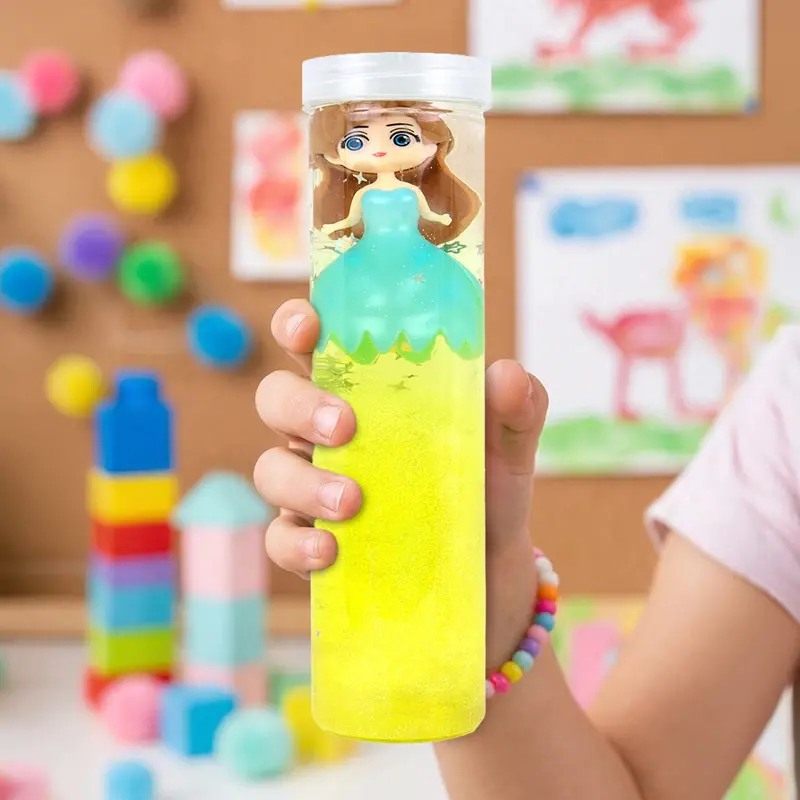 Slime Amarillo Con Muñeca, Color Verde, 350 Gr 2