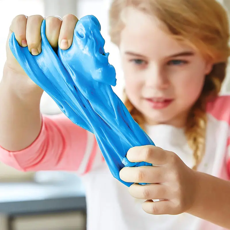 Slime, Aroma Frutal, Color Azul 2