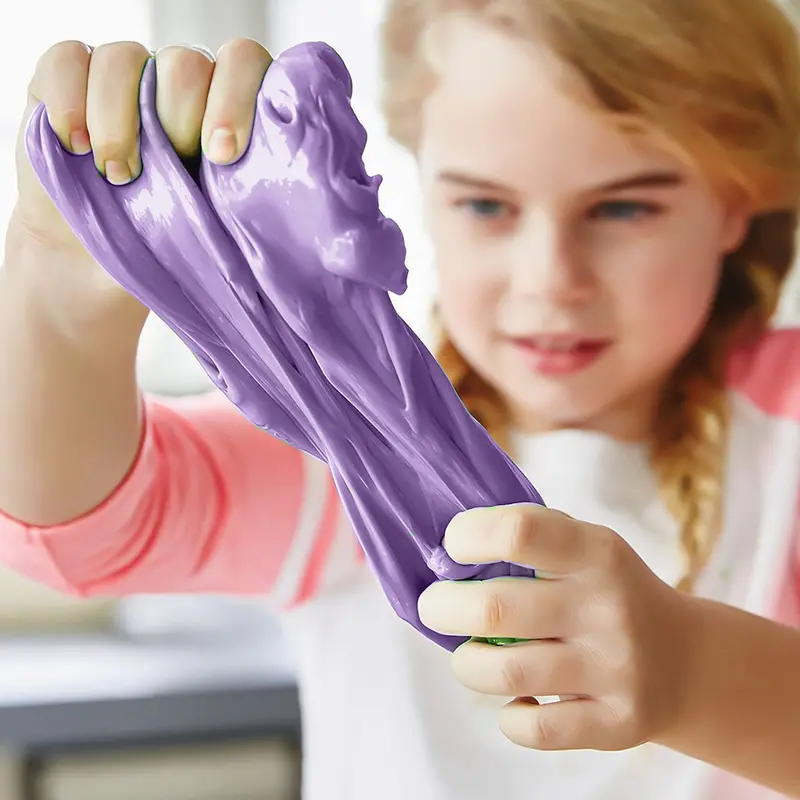 Slime, Aroma Frutal, Color Morado 2