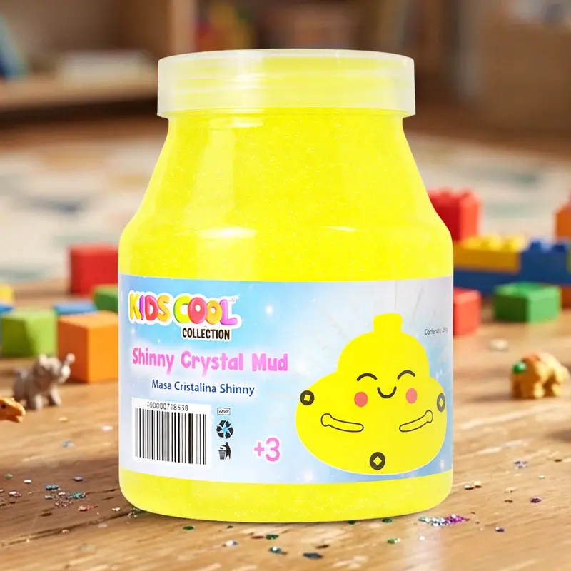 Slime Brillante, Color Amarillo, 290 Gr 1