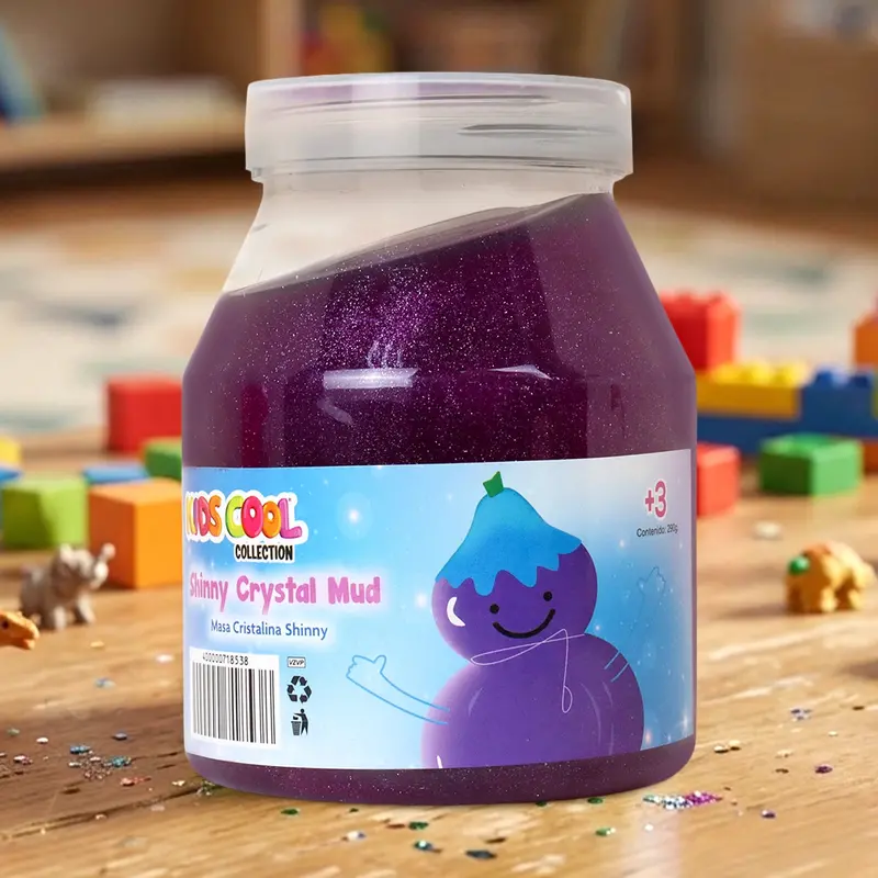 Slime Brillante, Color Morado, 290 Gr 1