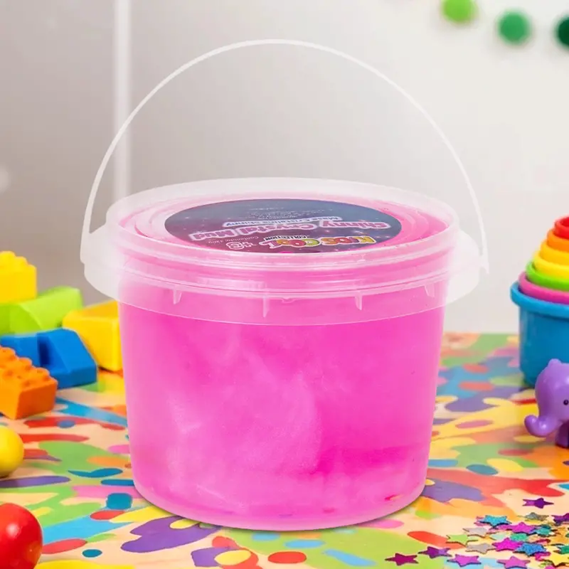 Slime Brillante, Color Rosa, 320 Gr 1