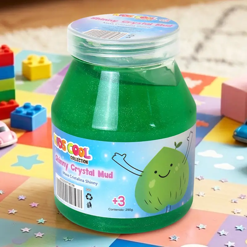 Slime Brillante, Color Verde, 290 Gr 2