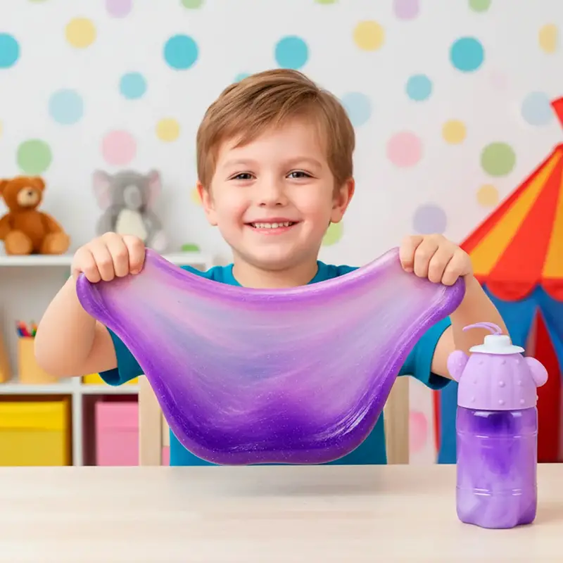 Slime, Cactus, Color Morado 1