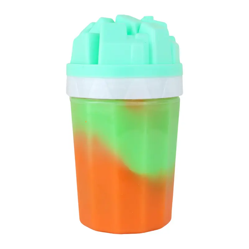 Slime, Color Verde Y Naranja 2