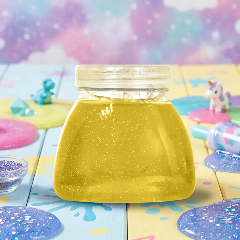 Slime Con Glitter, Color Amarillo, 260 Gr 1