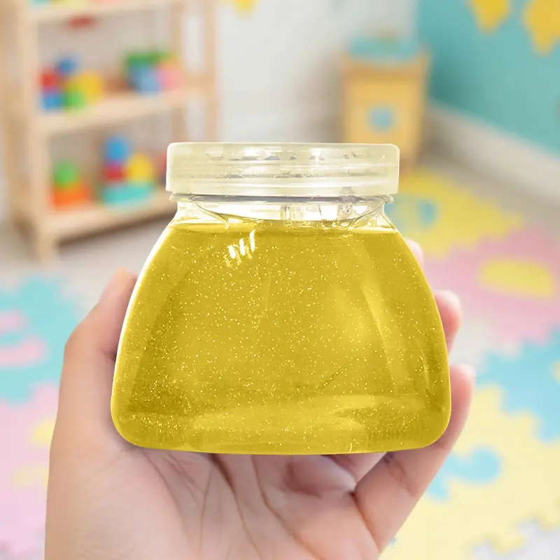 Slime Con Glitter, Color Amarillo, 260 Gr 2