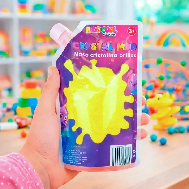 Slime Con Glitter, Color Amarillo, 500 Gr 1