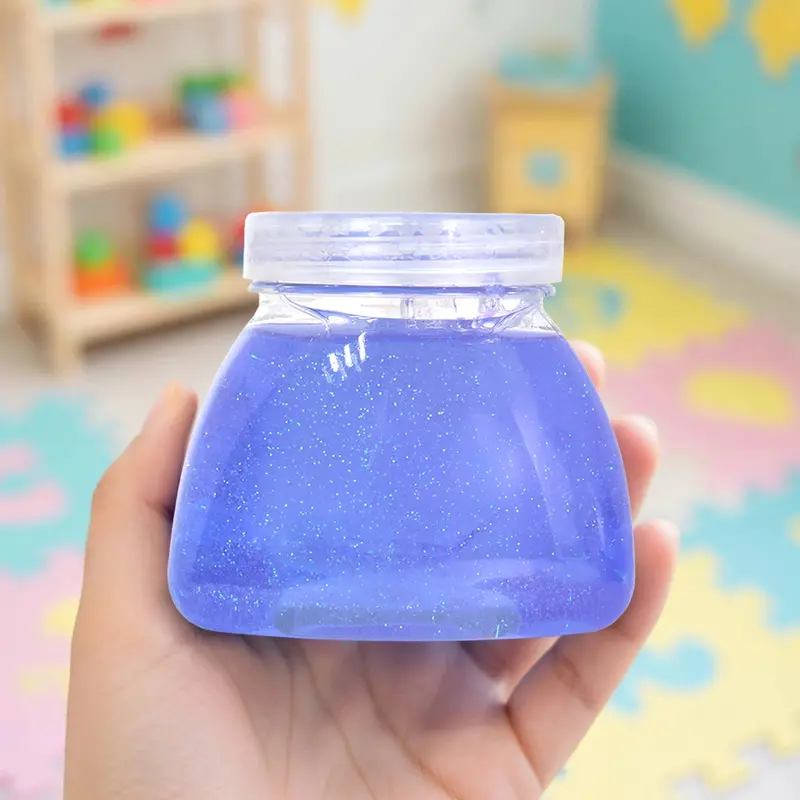 Slime Con Glitter, Color Morado, 260 Gr 2