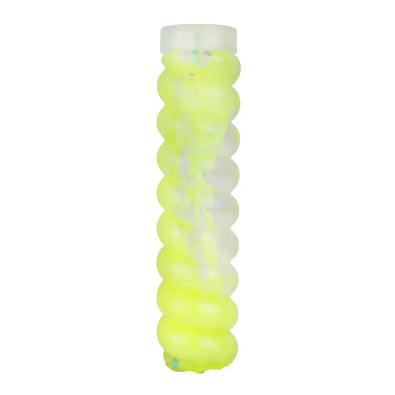 Slime Cristalino En Envase Espiral, Color Amarillo 2