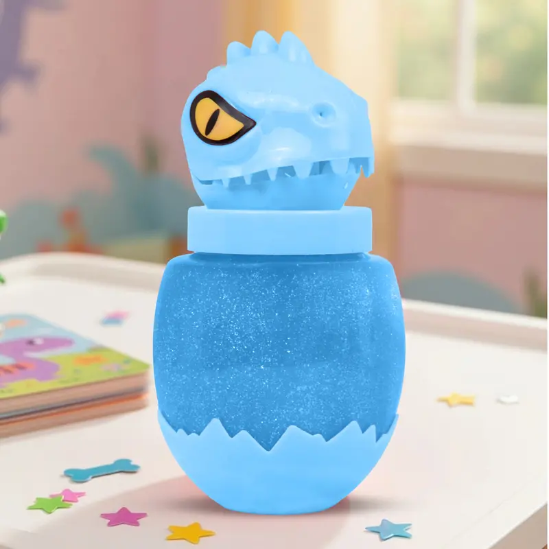 Slime, Dinosaurio, Color Azul, 290 Gr 1