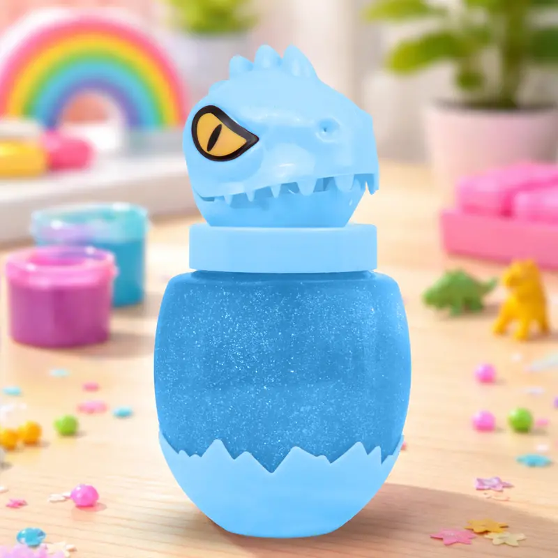 Slime, Dinosaurio, Color Azul, 290 Gr 2