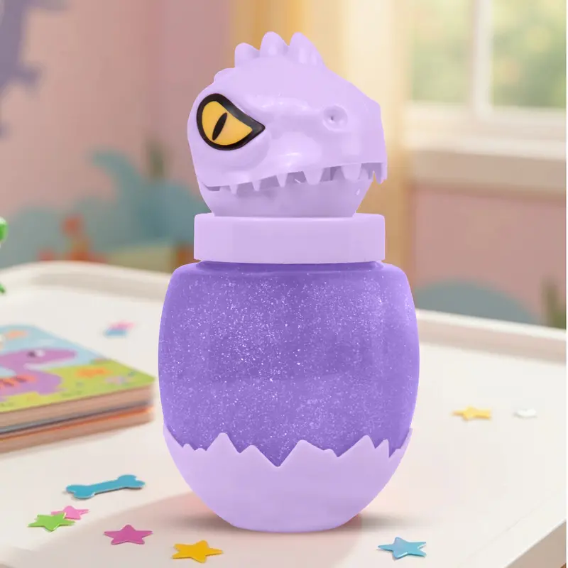 Slime, Dinosaurio, Color Morado, 290 Gr 1