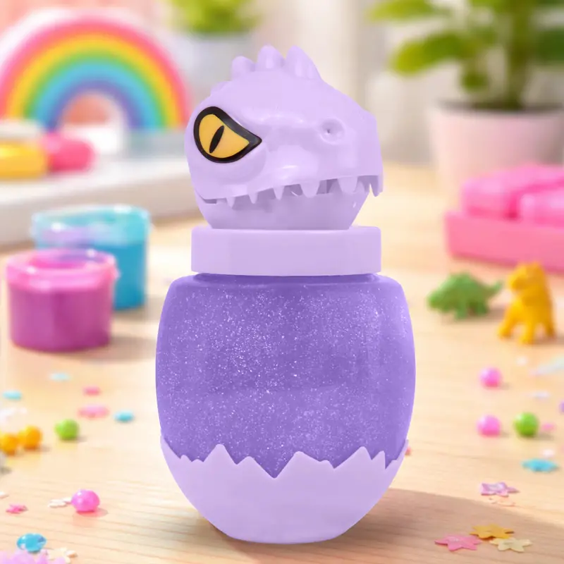 Slime, Dinosaurio, Color Morado, 290 Gr 2