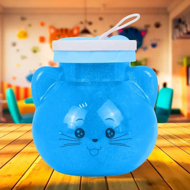Slime, Gatito, Color Azul, 320 Gr 2