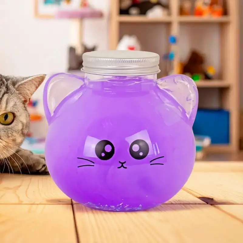Slime, Gatito, Color Morado 2