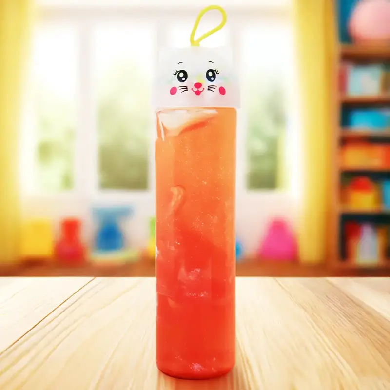Slime, Gatito, Color Naranja 2